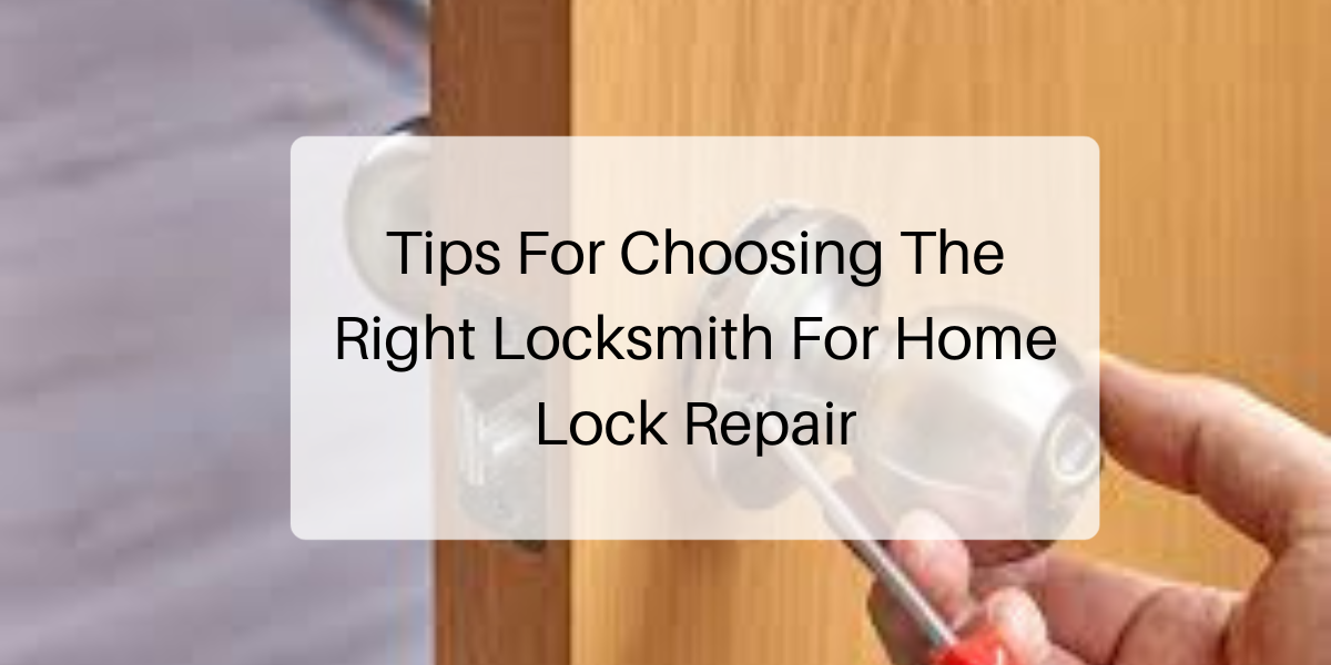 Home Lock Repair